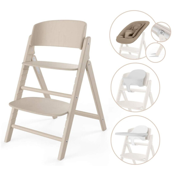 Cybex Click & Fold 4-in-1 krzesełko do karmienia / All Natural