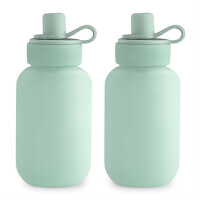 Mushie Silikonowe Saszetki na Mus – 2 pak – CAMBRIDGE BLUE