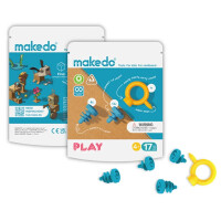 Makedo Zestaw narzędzi do konstruowania DIY Makedo - Play 17 el.