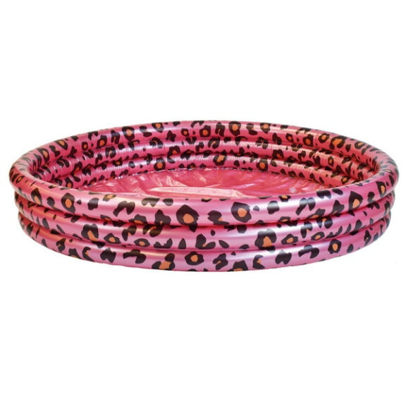 The Swim Essentials Basen kąpielowy dmuchany Leopard Rose gold 150 cm
