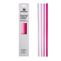 Słomki do Stanley Quencher H2.O FlowState 1,18 L Pink - 4 sztuki