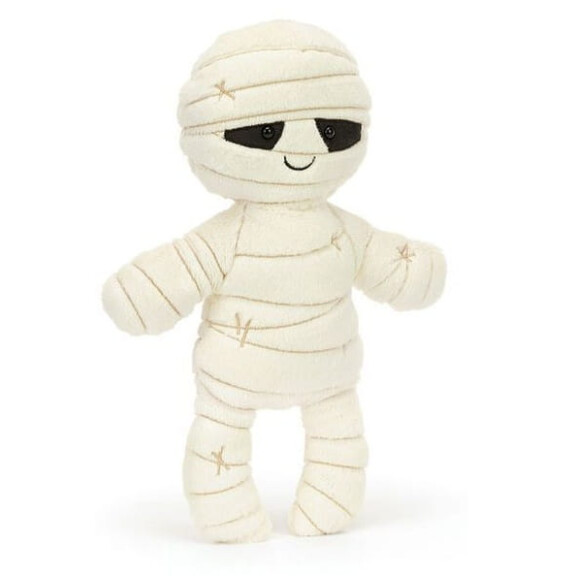 JELLYCAT MASKOTKA PRZYTULANKA Mumia Bob Cukierek albo Psikus 33 cm
