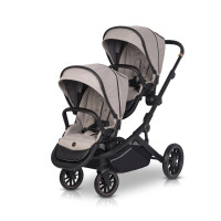 Cavoe Spacerowy wózek bliżniaczy Avec Taupe