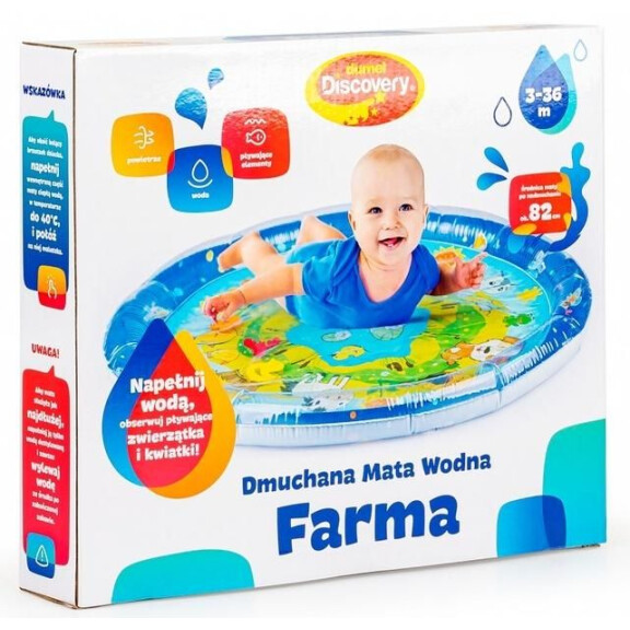 DUMEL DMUCHANA MATA WODNA FARMA DUŻA 82CM 3-36M