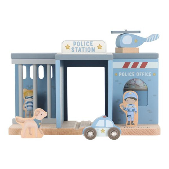 Little Dutch Posterunek policji FSC drewniana zabawka