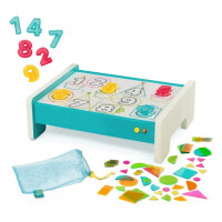 B.TOYS Look & Shine – edukacyjny podświetlany stolik do rysowania (71 el.)