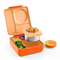 OMIE OMIEBOX lunch box z termosem, lunczówka Poppy Orange