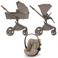 Anex Flo wózek dziecięcy zestaw 3w1 fotelik Cybex akcesoria / Yuki