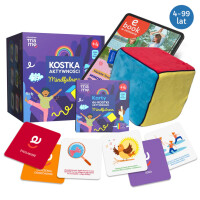 Rozwojowa Mama Kostka aktywności – mindfulness. Gra + mini e-book