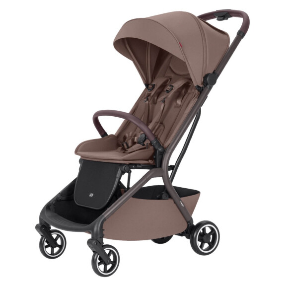 Carrello Magia 2025 CRL-5555 lekki wózek spacerowy podróżny, spacerówka do samolotu, rozmiar bagażu podręcznego / Glace Pink