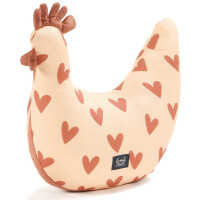 La Millou Kura Babci Dany Bamboo poduszka do karmienia / Heartbeat Pink