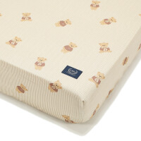 La Millou prześcieradło z gumką bawełna 120x60 / Baby Bear