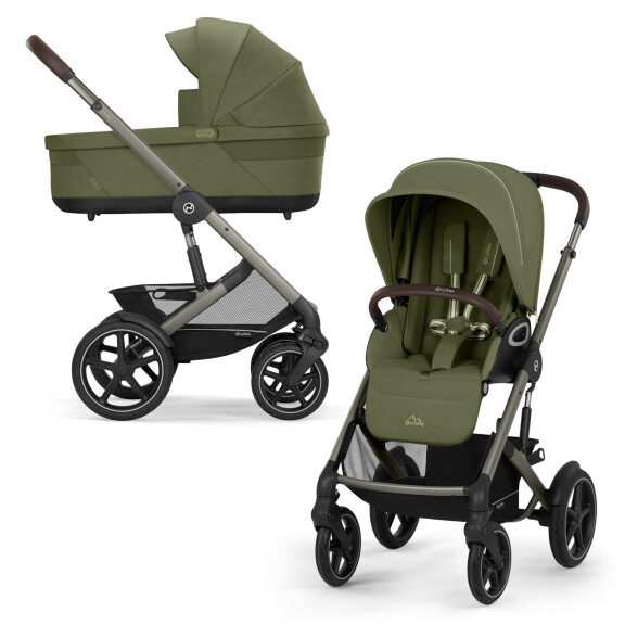 Cybex Talos S Lux wózek dziecięcy zestaw 2w1 / Moss Green