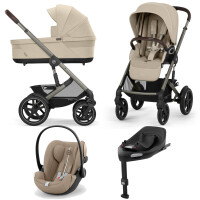 Cybex Talos S Lux wózek dziecięcy zestaw 4w1 / Almond Beige