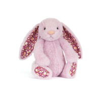 JELLYCAT Maskotka przytulanka Króliczek LUX Liliowy z Kwiecistymi Uszami 31 cm