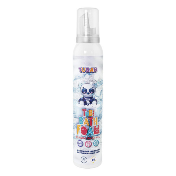 Pianka do kąpieli Tuban Tubi Pianka Biała 200 ml 3+