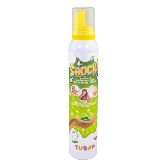 Shock! multisensoryczny pianko-żel Jabłkowy 200 ml Tuban 3+