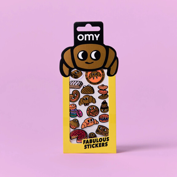 OMY ZESTAW WINYLOWYCH NAKLEJEK SET - ICONIC