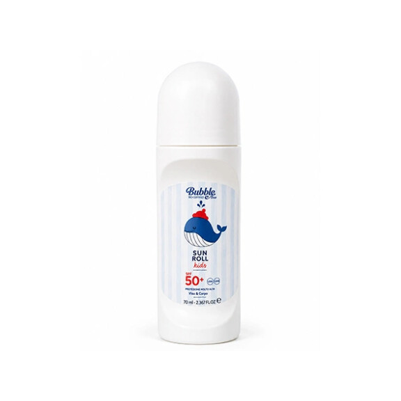 Bubble&CO Organiczny krem przeciwsłoneczny roll-on SPF50+ 70 ml 0m+