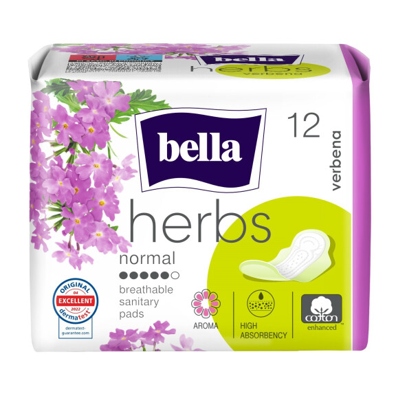 Bella Herbs Verbena egészségügyi betét 12 db