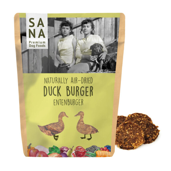 SANADOG Mięsne burgery z kaczki 100g Soft