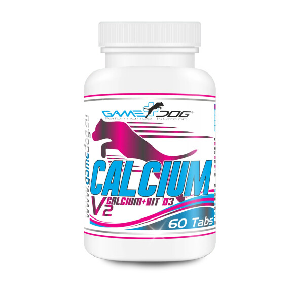 Game Dog Calcium +Vit. D3 V2 60 tabletek
