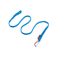 BUNGEE LEASH - Smycz amortyzowana 2,8 m / 23 mm - canicross - niebieska