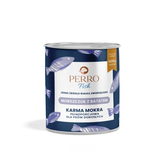 Perro Fish Morszczuk z batatem 800g