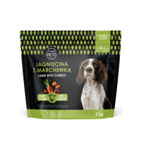 WOW!Pets Karma sucha jagnięcina z marchewką 10 kg dla psów ras średnich i dużych