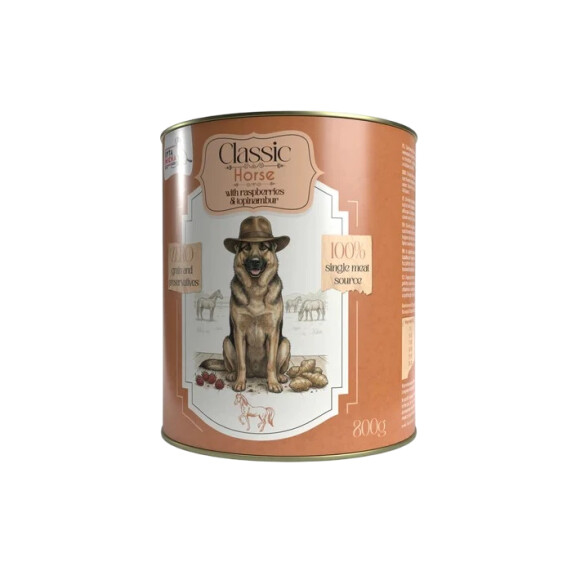 Syta Micha Classic Koń z malinami 800g