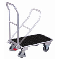 Wózek platformowy 150 kg aluminium z matą składany VARIOfit