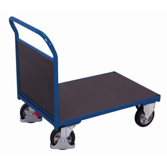 Wózek platformowy 1000kG - burta płyta, VARIOfit