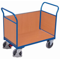 Wózek platformowy 400-500kG 3-burty płyta VARIOfit