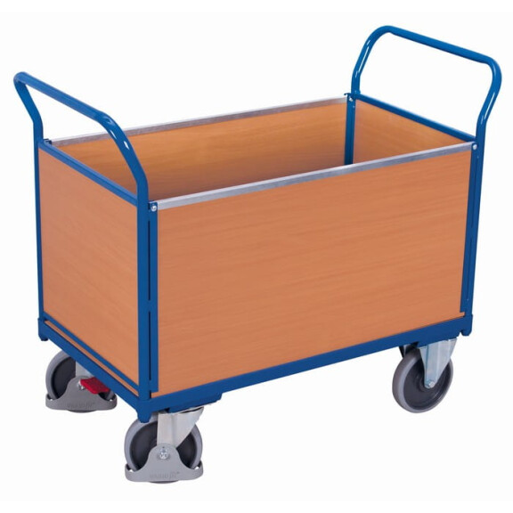 Wózek platformowy 400-500kG 4-burty płyta VARIOfit