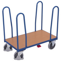 Wózek platformowy 400-500kG 2-burty pałąki
