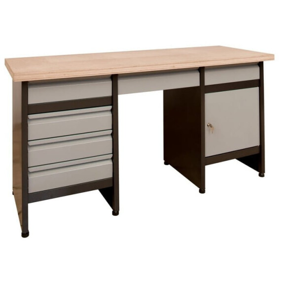 Stół warsztatowy lekki K6M 1700x600x840mm