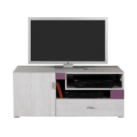 Stolik rtv next nx 12 sosna bielona + earth