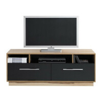 Stolik rtv monsun mn 08 orzech baltimore + czarny
