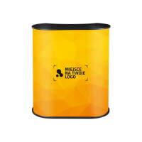 Trybunka reklamowa Nerka z półką 91 x 45 x 93 cm