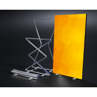 Stand reklamowy podświetlany FLEX 100 x 200 cm dwustronny z wydrukiem