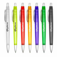 Długopis plastikowy Fast z nadrukiem - 100 szt.