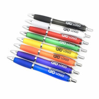 Długopis plastikowy Rainbow z nadrukiem - 100 szt.