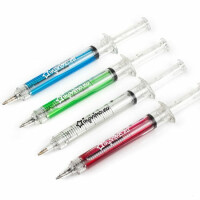 Długopis plastikowy STRZYKAWKA z nadrukiem od 100 szt.