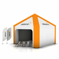 Namiot pneumatyczny KWADRATOWY - 6 x 6 m