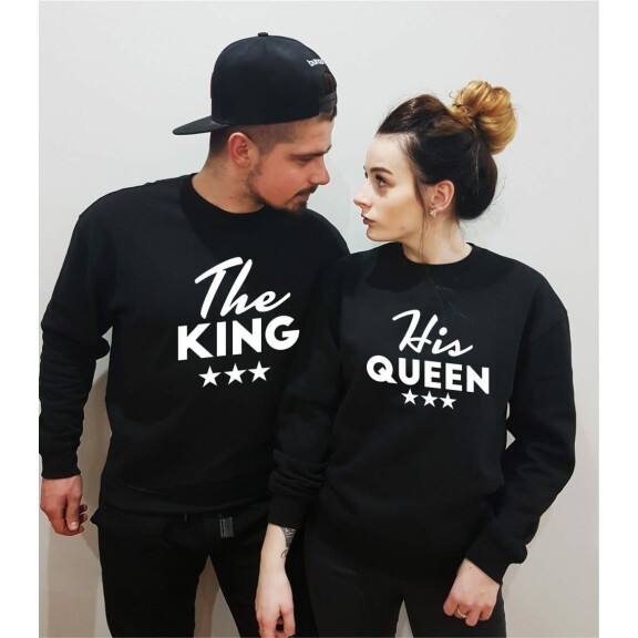 The King His Queen Bluzy dla Par Bluzy dla par