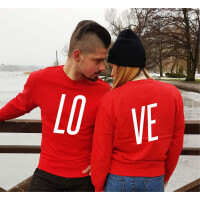 LOVE Bluzy dla par Bluza dla pary z kapturem Bluzy dla zakochanych