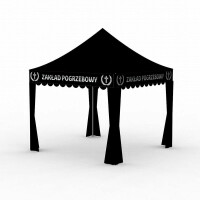 Namiot pogrzebowy 3x3 z atestem trudnopalności!