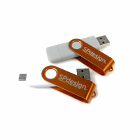 PENDRIVE REKLAMOWY Z GRAWEREM USB i mini USB od 10 sztuk!