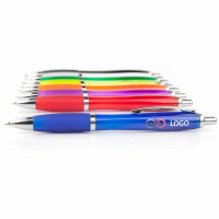 Długopis plastikowy Rainbow z nadrukiem pełnokolorowym UV 100 szt.