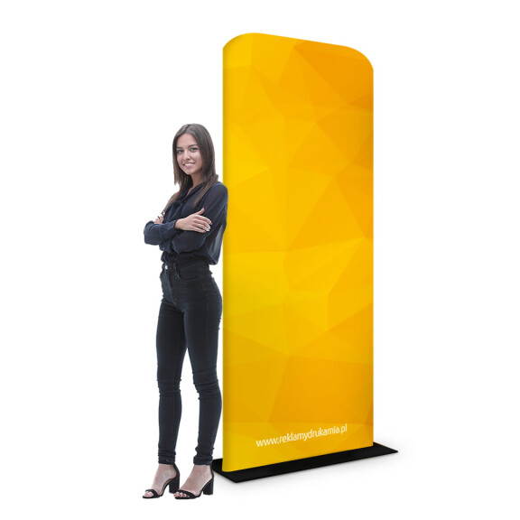 Tekstylny Roll-up Monolith 120 cm z wydrukiem